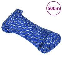 Thumbnail for Bootsseil Blau 3 mm 500 m Polypropylen
