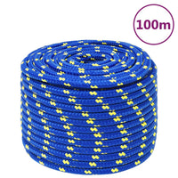 Thumbnail for Bootsseil Blau 12 mm 100 m Polypropylen