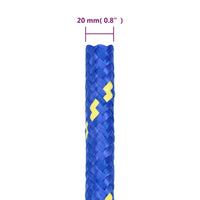 Thumbnail for Bootsseil Blau 20 mm 100 m Polypropylen