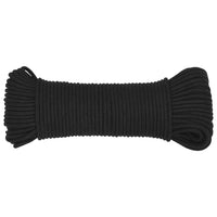 Thumbnail for Bootsseil Schwarz 3 mm 500 m Polypropylen