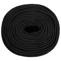Thumbnail for Bootsseil Schwarz 10 mm 500 m Polypropylen