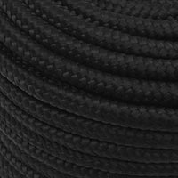 Thumbnail for Bootsseil Schwarz 12 mm 100 m Polypropylen