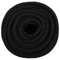 Thumbnail for Bootsseil Schwarz 16 mm 50 m Polypropylen
