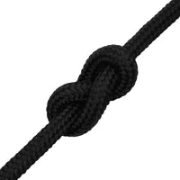 Thumbnail for Bootsseil Schwarz 18 mm 50 m Polypropylen