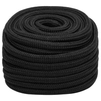Thumbnail for Bootsseil Schwarz 20 mm 100 m Polypropylen