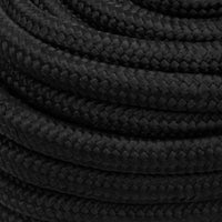 Thumbnail for Bootsseil Schwarz 20 mm 100 m Polypropylen