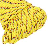 Thumbnail for Bootsseil Gelb 4 mm 500 m Polypropylen