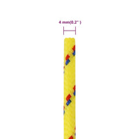 Thumbnail for Bootsseil Gelb 4 mm 500 m Polypropylen