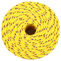 Thumbnail for Bootsseil Gelb 8 mm 100 m Polypropylen