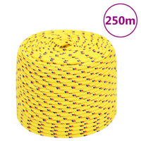 Thumbnail for Bootsseil Gelb 8 mm 250 m Polypropylen