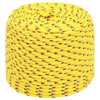 Thumbnail for Bootsseil Gelb 8 mm 500 m Polypropylen