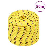 Thumbnail for Bootsseil Gelb 12 mm 50 m Polypropylen