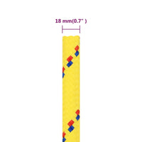 Thumbnail for Bootsseil Gelb 18 mm 25 m Polypropylen
