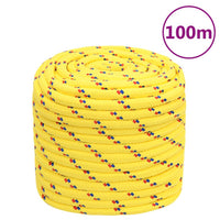Thumbnail for Bootsseil Gelb 18 mm 100 m Polypropylen