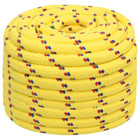 Thumbnail for Bootsseil Gelb 20 mm 100 m Polypropylen