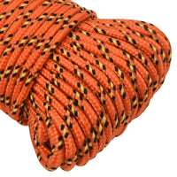 Thumbnail for Bootsseil Orange 4 mm 500 m Polypropylen