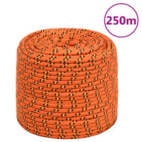 Thumbnail for Bootsseil Orange 8 mm 250 m Polypropylen