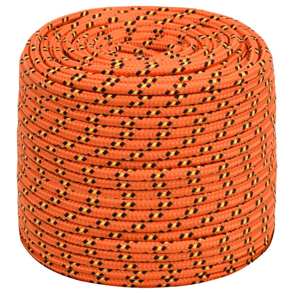 Bootsseil Orange 10 mm 100 m Polypropylen