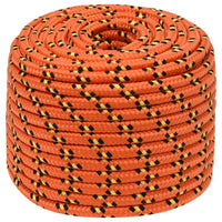 Thumbnail for Bootsseil Orange 14 mm 50 m Polypropylen