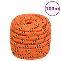 Thumbnail for Bootsseil Orange 20 mm 100 m Polypropylen