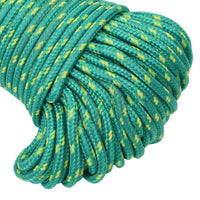 Thumbnail for Bootsseil Grün 4 mm 500 m Polypropylen