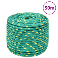 Thumbnail for Bootsseil Grün 14 mm 50 m Polypropylen