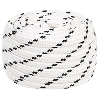 Thumbnail for Bootsseil Geflochten Weiß 16 mmx25 m Polyester