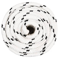 Thumbnail for Bootsseil Geflochten Weiß 20 mmx50 m Polyester