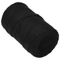 Thumbnail for Arbeitsseil Schwarz 2 mm 500 m Polyester