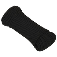 Thumbnail for Arbeitsseil Schwarz 3 mm 500 m Polyester