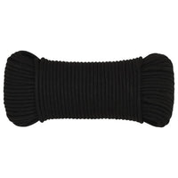 Thumbnail for Arbeitsseil Schwarz 3 mm 500 m Polyester