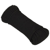 Thumbnail for Arbeitsseil Schwarz 5 mm 250 m Polyester