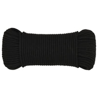 Thumbnail for Arbeitsseil Schwarz 5 mm 250 m Polyester