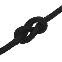 Thumbnail for Arbeitsseil Schwarz 12 mm 25 m Polyester