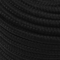 Thumbnail for Arbeitsseil Schwarz 14 mm 50 m Polyester