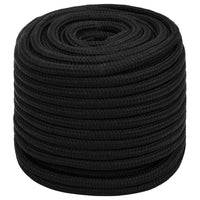 Thumbnail for Arbeitsseil Schwarz 16 mm 25 m Polyester