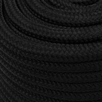 Thumbnail for Arbeitsseil Schwarz 16 mm 25 m Polyester