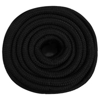 Thumbnail for Arbeitsseil Schwarz 20 mm 25 m Polyester