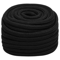 Thumbnail for Arbeitsseil Schwarz 25 mm 50 m Polyester
