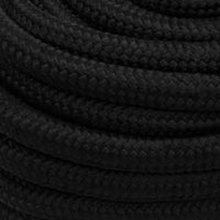 Thumbnail for Arbeitsseil Schwarz 25 mm 50 m Polyester