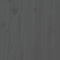 Thumbnail for Tagesbett Grau 90x190 cm Massivholz Kiefer