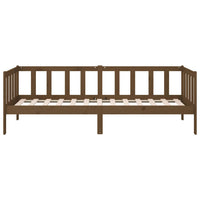 Thumbnail for Tagesbett Honigbraun 80x200 cm Massivholz Kiefer