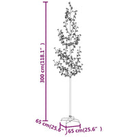 Thumbnail for LED-Baum mit Kirschblüten Warmweiß 368 LEDs 300 cm