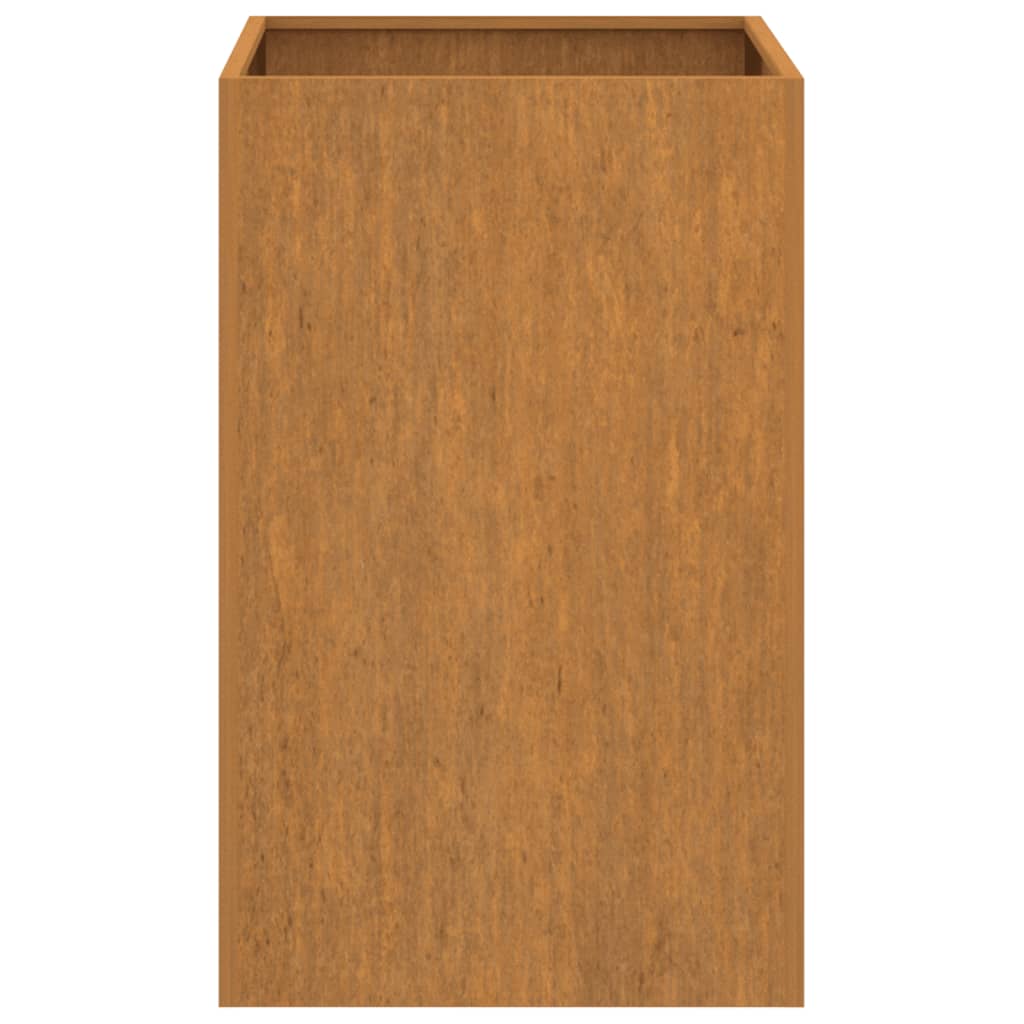 Pflanzkübel 42x38x75 cm Cortenstahl