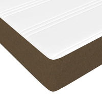 Thumbnail for Taschenfederkernmatratze Dunkelbraun 120x200x20 cm Stoff