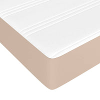 Thumbnail for Taschenfederkernmatratze Cappuccino 120x200x20 cm Kunstleder