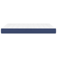 Thumbnail for Taschenfederkernmatratze Blau 140x190x20 cm Stoff