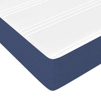 Thumbnail for Taschenfederkernmatratze Blau 140x190x20 cm Stoff
