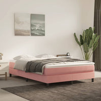 Thumbnail for Taschenfederkernmatratze Rosa 140x200x20 cm Samt