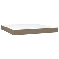 Thumbnail for Taschenfederkernmatratze Taupe 180x200x20 cm Stoff